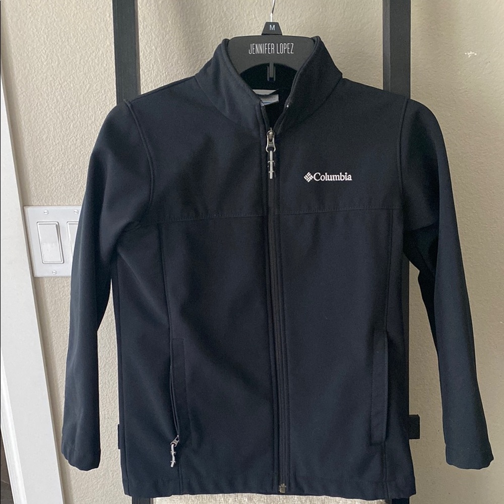 Kids Columbia Black Softshell Jacket